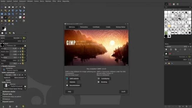 GIMP prevezme správu nad balíčkom na Snapcraft