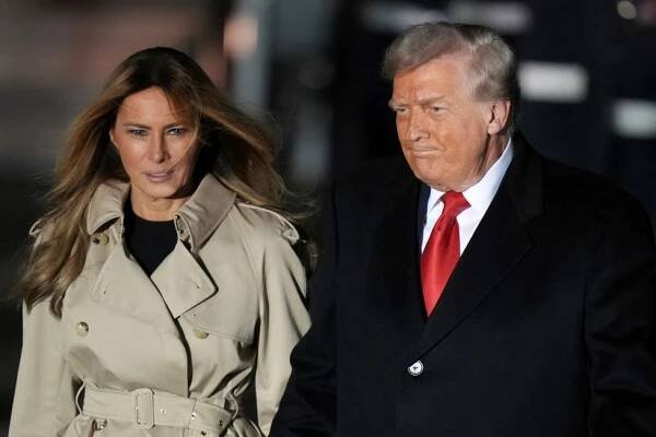 Trumpovi u krále: Slavností banket, projížďka v kočáře, ceremonie i speciální program pro Melanii