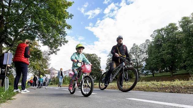 Moravské Budějovice otevřely první část cyklostezky. Povede napříč celým městem