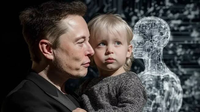 Budeme mít děti díky umělé inteligenci? Elon Musk přišel s vizí, která má zachránit lidstvo