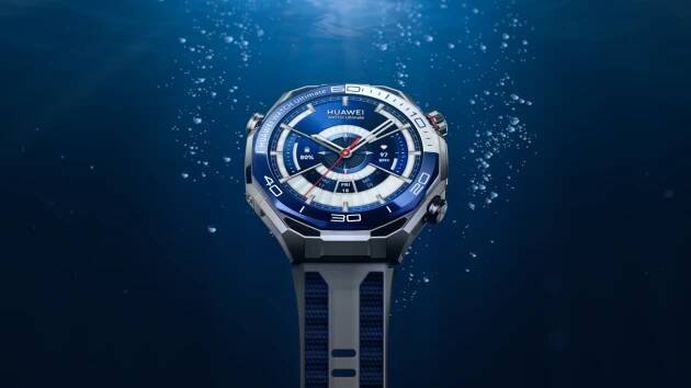 Huawei Watch Ultimate 2. Podvodní komunikace pomocí sonaru a prémiové materiály