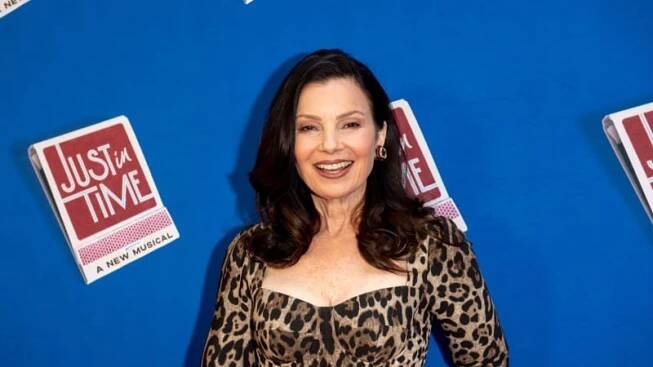 Fran Drescher alias Chůva k pohledání září štěstím. Získala hvězdu na chodníku slávy