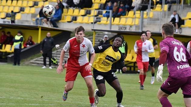 Strání k výhře nad Kroměříží B stačila vlastní branka soupeře. Plály i emoce