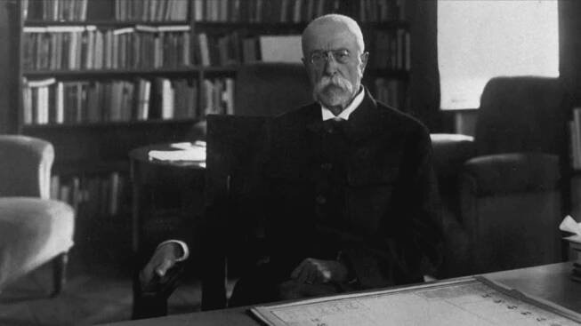 Masaryk se rozhodl vést zemi i po mrtvici. Špatnou artikulaci sváděla média na chřipku