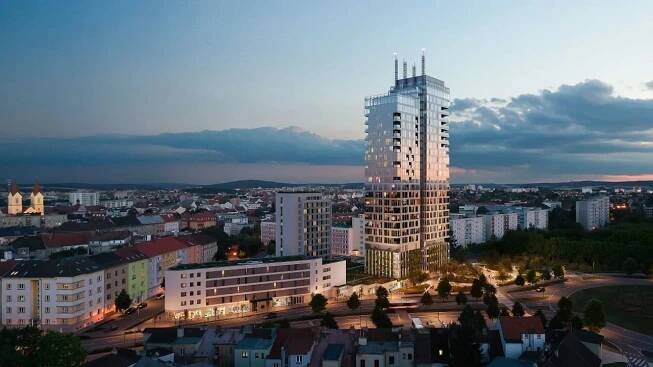 Plzeň bude mít třetí nejvyšší obytný dům u nás, dvě věže Sisters budou na Borech