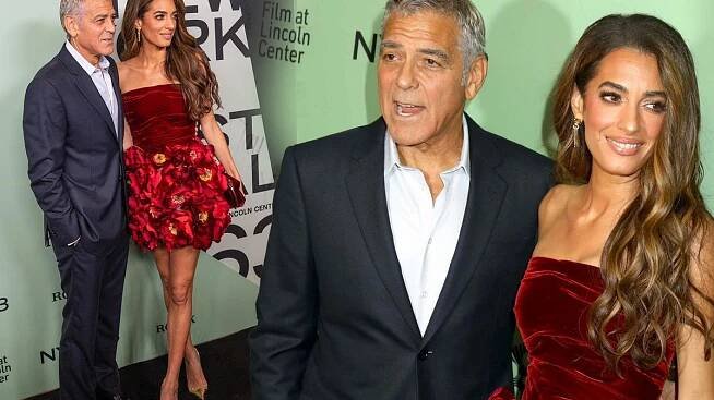Amal Clooney doprovodila George na festival v koketních mini: Natři si radši kolena, plivou jedy nepřející