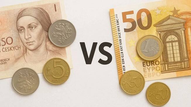 Zastánci koruny a příznivci eura - jaký je mezi nimi rozdíl?