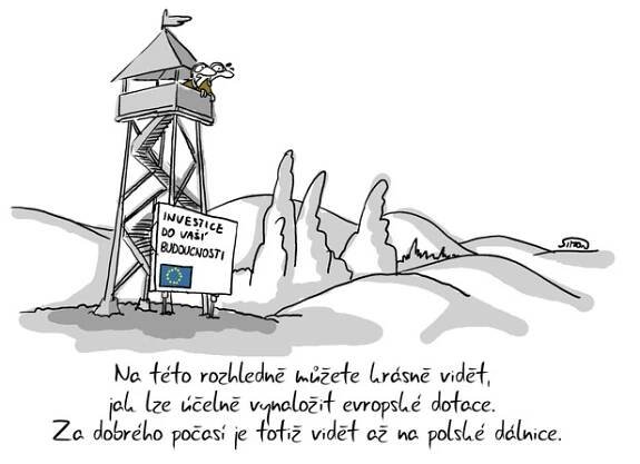 Vtip na víkend: Účelně vynaložené unijní dotace