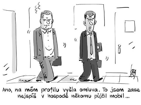 KEMEL: To jsem zase nejspíš někomu půjčil mobil