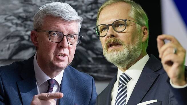 Obyčejný zbabělec, vzkázali Babišovi poté, co odmítl Superdebatu ČT. Havlíček na Fialu nestačil, a tak urážel