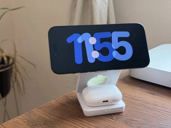 Recenze bezdrátové nabíjecí stanice ALIGATOR 3v1 15W: Super MagSafe stojan za pár kaček