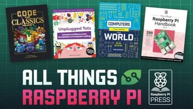 Humble Bundle: šestnáct knih o Raspberry Pi bez DRM