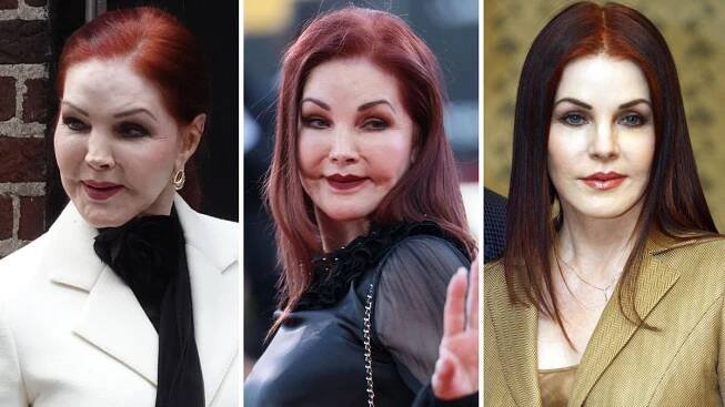Co se stalo s tváří Priscilly Presley? Na jejím vzhledu se podepsaly neodborné estetické úpravy