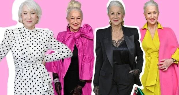 V 80 letech módní ikonou! Čím herečka Helen Mirren inspiruje ostatní ženy?