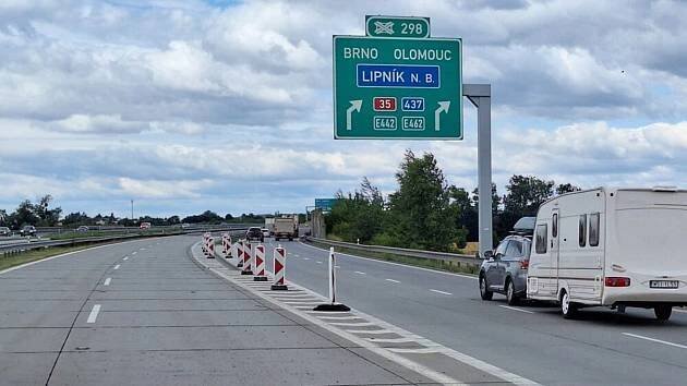 D1 se chystá na nápor těžké tonáže. Do oprav dálnice jdou stovky milionů