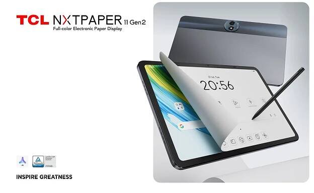 TCL Nxtpaper 11 přichází ve 2. generaci