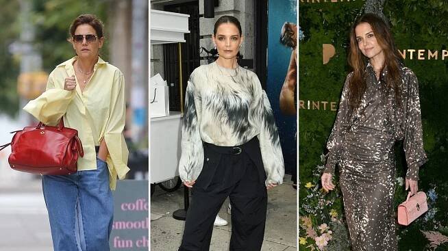 Královna ležérnosti Katie Holmes. Tři inspirativní outfity, které unosí každá žena