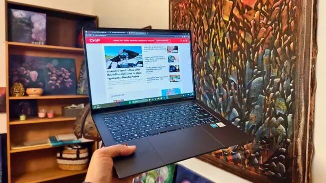 Recenze: Acer Swift X 14 AI – Notebook s RTX 5060 a OLED pod 1,6 kg