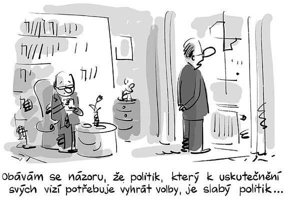 KEMEL: Slabý politik
