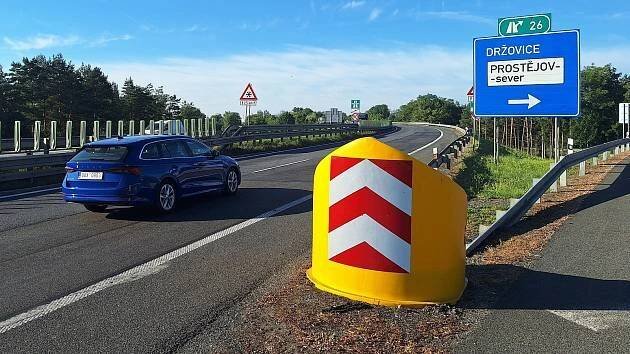 Dálnici D46 čeká velký zásah. ŘSD plánuje přestavbu křižovatky u Držovic