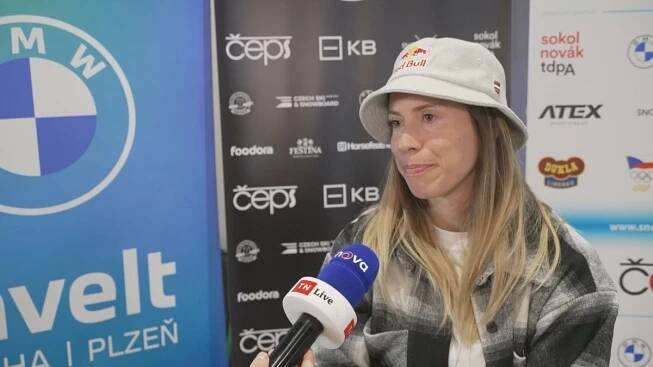 Nevracím se kvůli OH, říká Adamczyková. Syna chce brát na závody