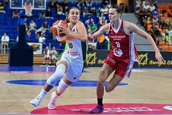 Basketbalistky Žabin zvítězily v kvalifikaci o Euroligu nad Zaragozou 81:60