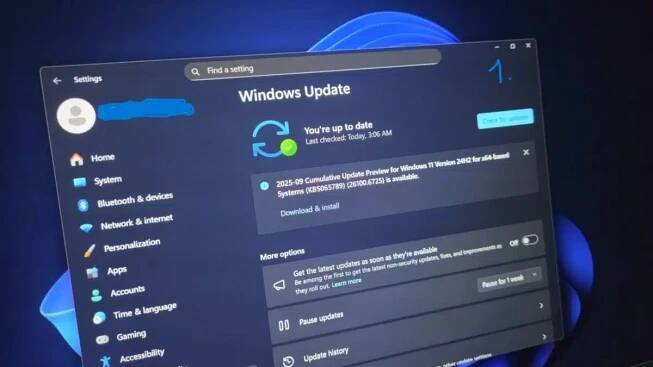 Aktualizace Windows 11 KB5065789 24H2: AI v Průzkumníku