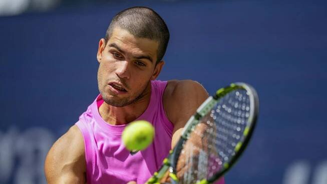 Alcaraz ještě letos na US Open neztratil set a je v osmifinále