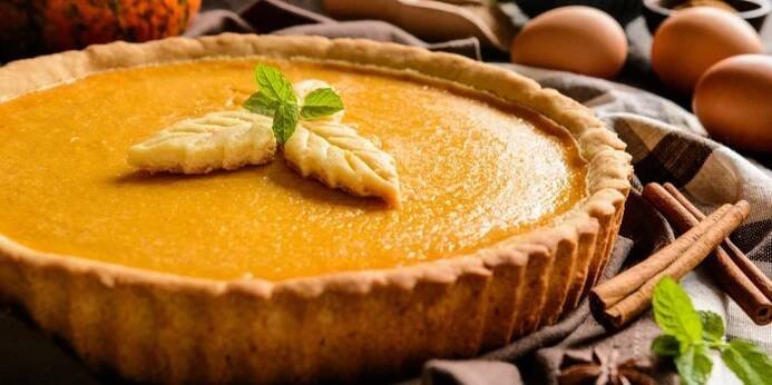 Americký dýňový koláč: recept na tradiční pumpkin pie