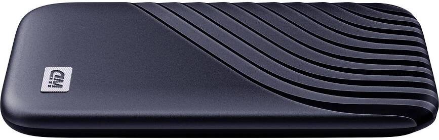 WD My Passport 500 GB externí SSD HDD 6,35 cm (2,5") USB-C® modrá WDBAGF5000ABL-WESN