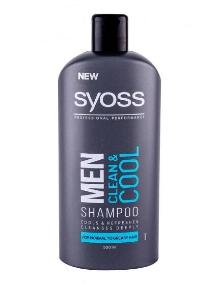 Syoss Men Clean & Cool Šampon pro muže 500 ml