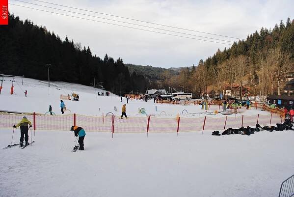 Sjezdovka Kyčerka - u dolní stanice