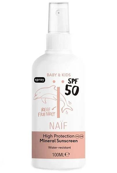 Ochranný sprej na opalování pro děti a miminka SPF 50 Baby & Kids (Mineral Sunscreen) 100 ml
