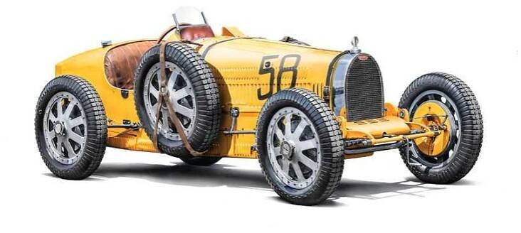 Italeri Bugatti Type 35B Targa Florio '28/Monaco GP '30 1:12