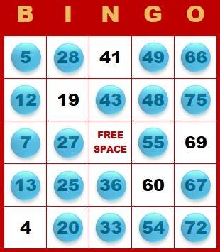 Maximální počet čísel na hrací kartě, než padne Bingo!