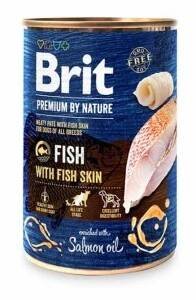 Konzerva BRIT Premium by Nature Fish & Fish Skin 400g
