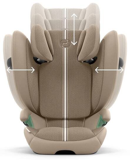 Autosedačka Cybex SOLUTION G2 i-FIX Almond Beige Plus 2025 | CXshop.cz - Bezpečné a stylové německé autosedačky
