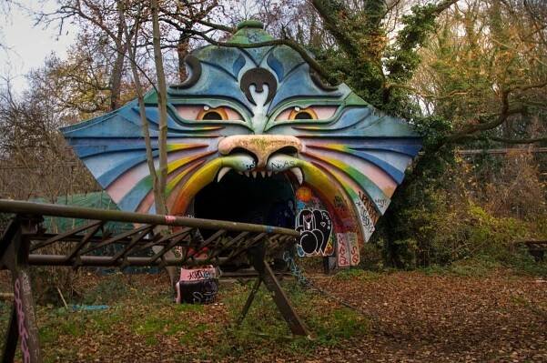 Berlin, Spreepark, byl výstavní skířhí zábavy v NDR, otevřel v roce 1969