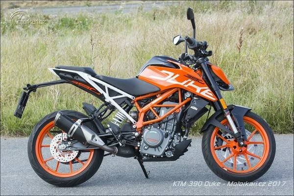 KTM Duke 390 | Katalog motocyklů a motokatalog na Motorkáři.cz