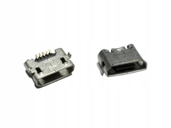 MIKRO USB REVERZNÍ ZÁSUVKA 2PIN + 5SMD
