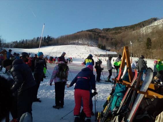 Nový sníh otevřel v Beskydech i malá lyžařská střediska