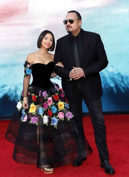 Angela Aguilar and Pepe Aguilar attend the 19th annual Latin GRAMMY Awards