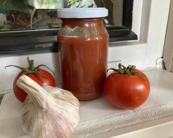 Cesnakovo-paradajková zmes (recept)