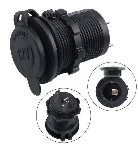 1-10PCS 12V autozásuvka/zásuvka/samice/nabíječka/adaptér/vodotěsný nabíjecí adaptér pro auto, loď, motocykl, traktor, zásuvka