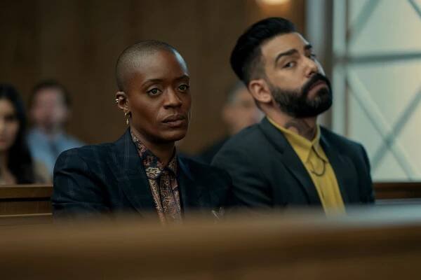 T'Nia Miller, Rahul Kohli - Pád domu Usherů - Půlnoční děs - Z filmu