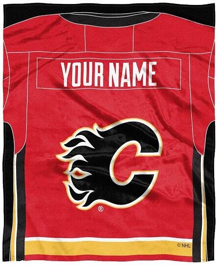 Calgary Flames The Northwest Company 50'' x 60'' Personalized Silk Touch Throw