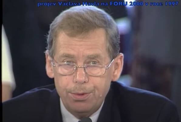 Projev Václava Havla v roce 1997