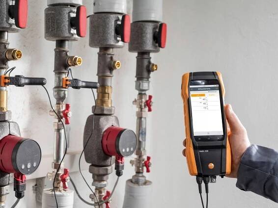 Analyzátor spalin testo 300 bez tiskárny Váha výrobku včetně jednotkového obalu 2.7 kg
