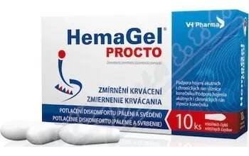 HemaGel PROCTO 10ks rektálních čípků II