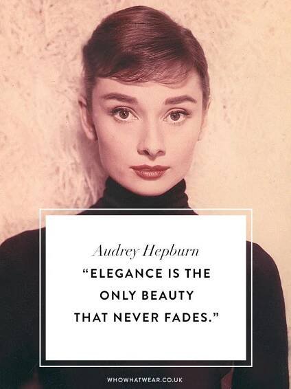 50 of the Best Fashion Quotes of All Time | Fashion quotes inspirational, Fashion quotes words, Audrey hepburn quotes